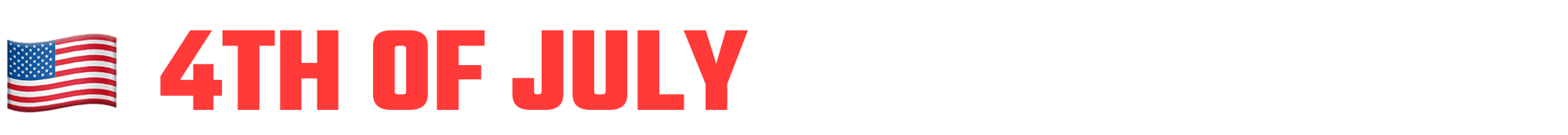 YMTracker July 4th sale