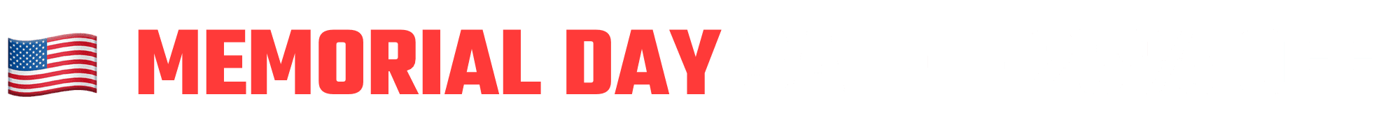 YMTracker Memorial Day sale